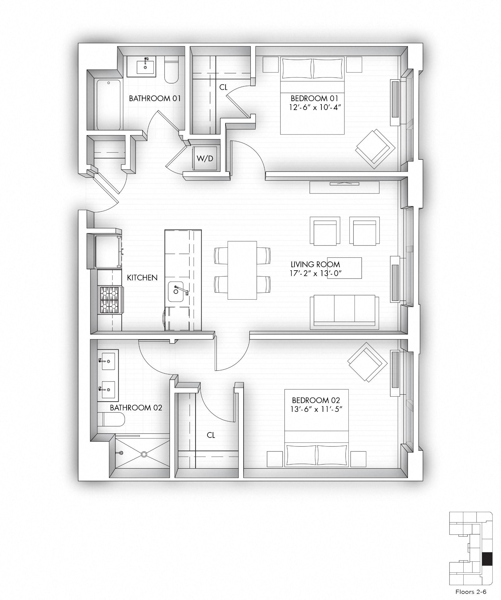 255 Brunswick St. 1-3 Beds Apartment for Rent - Photo Gallery 17